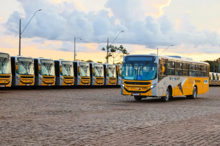 Palmas terá frota de ônibus urbanos 100% composta por veículos 0 km