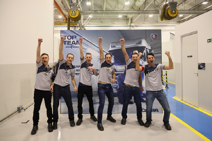 Final nacional do Top Team celebrará amanhã a melhor equipe de Serviços da rede Scania