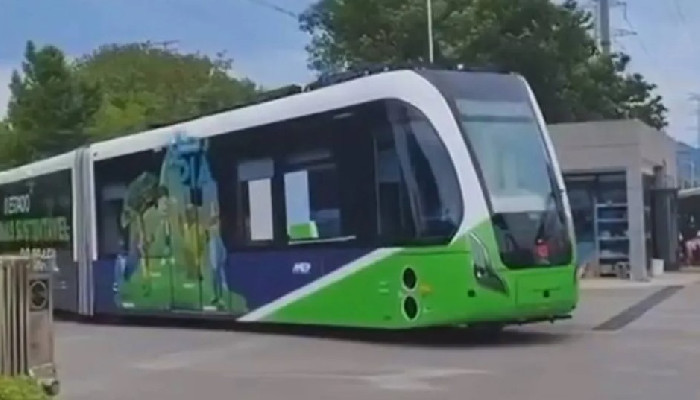 Paraná testa bonde elétrico com tecnologia DRT.