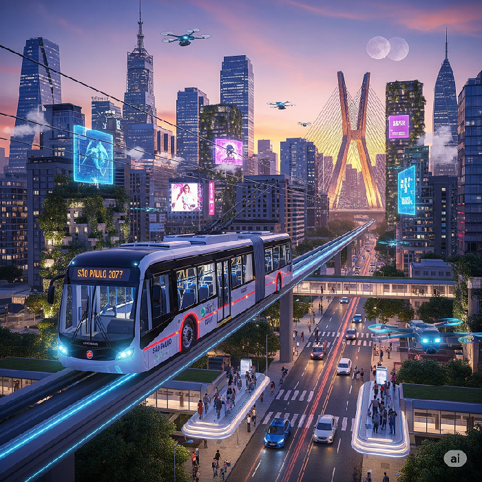 Entre fios e baterias: qual o futuro do transporte elétrico em SP?