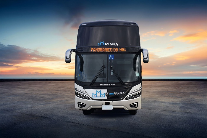 Busscar entrega 30 unidades do Panorâmico DD NB1 com lote tecnológico e conforto de última geração