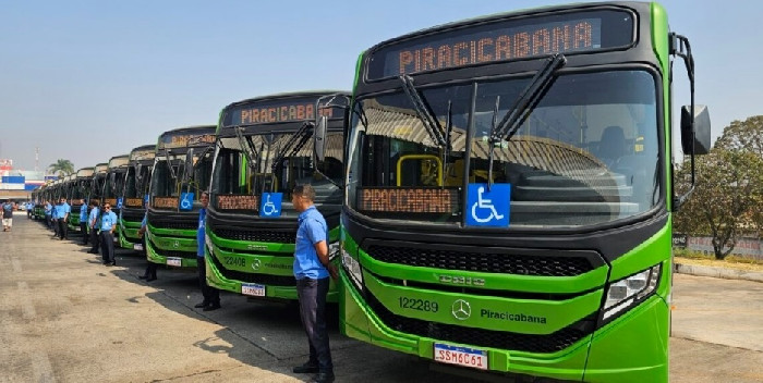 Mercedes-Benz entregará 1.200 ônibus ao Grupo Comporte em 2025 para renovação de frota