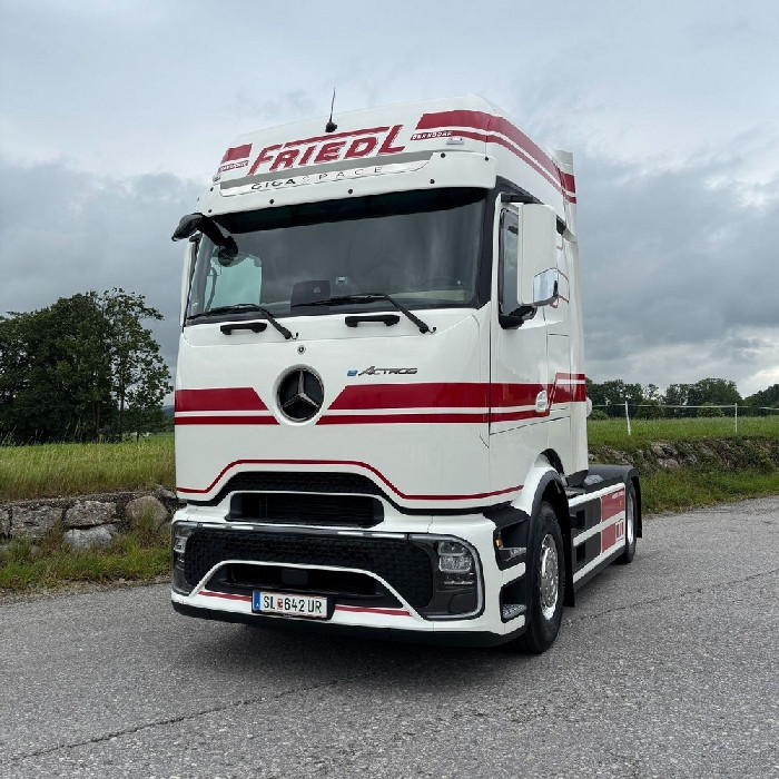 Mercedes-Benz eActros 600 acelera sua presença em frotas de clientes na Europa