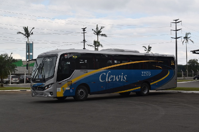 Viação Clewis adquire o El Buss FT da BUSSCAR em sua frota