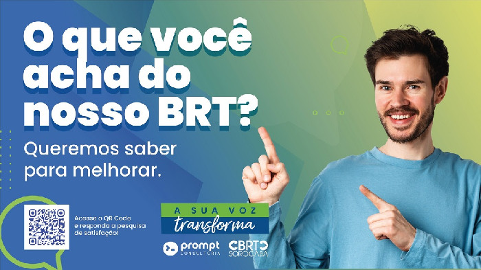 BRT Sorocaba busca a opinião de passageiros em pesquisa  para aprimorar a experiência de viagem na cidade