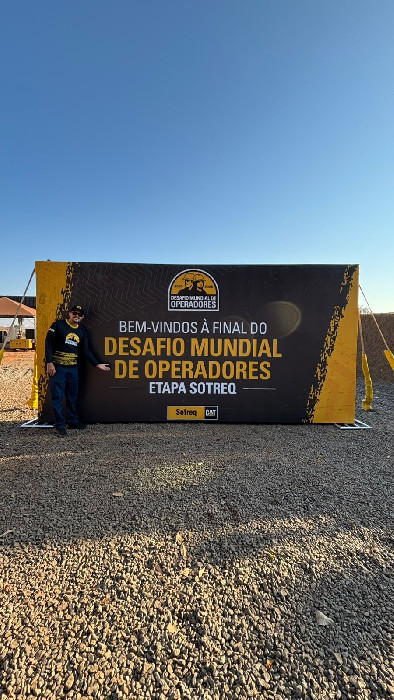 Do volante às máquinas: Luanderson conquista o Brasil no Desafio Cat