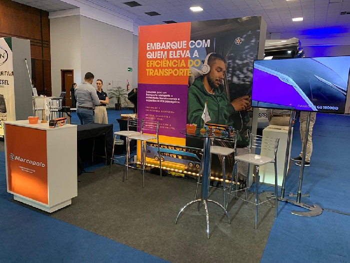 Marcopolo e Volare apresentam soluções completas na principal feira do setor no Brasil