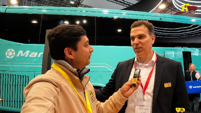 Marcopolo reforça protagonismo global na Busworld Europe