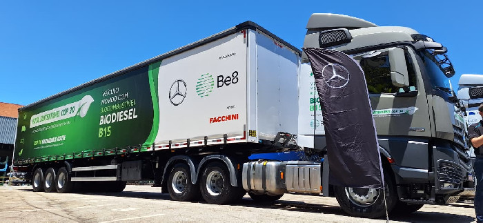 Parceria Mercedes-Benz + Be8 lança Rota Sustentável rumo à COP30