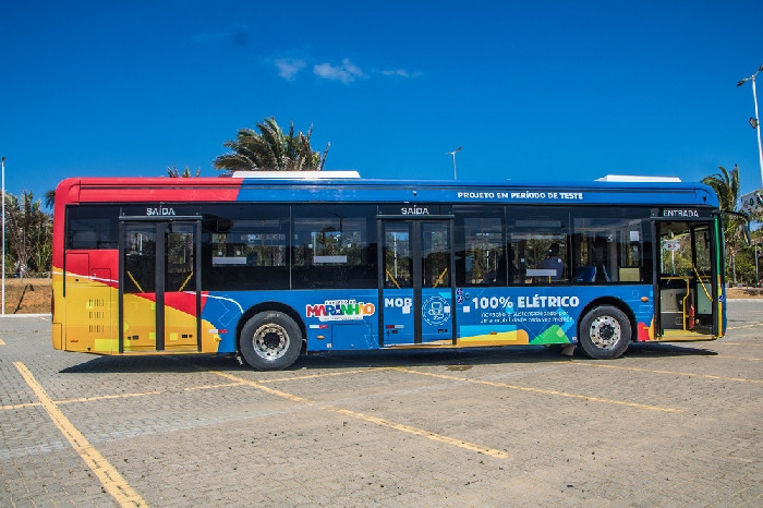 São Luís (MA) testa ônibus elétrico da TEVX HIGER