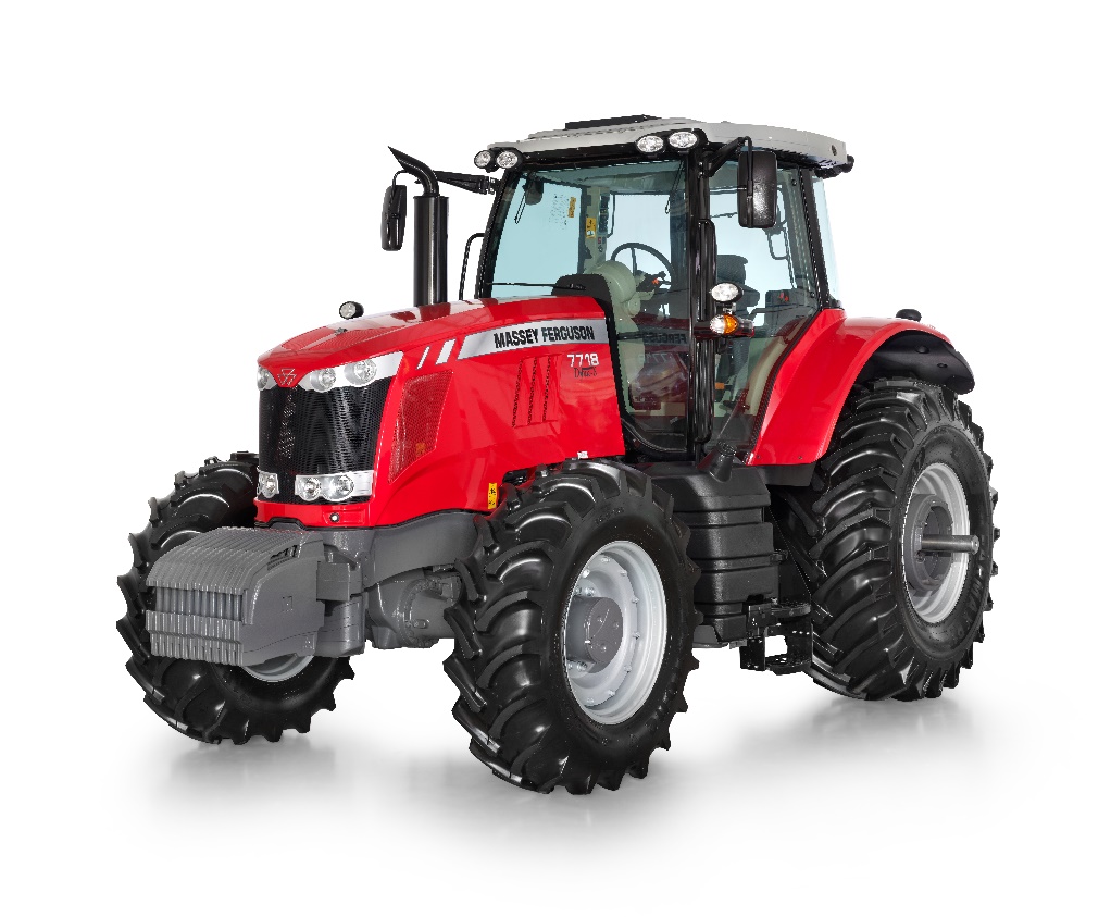 Trator MF 4700: transmissão 12x12 com reversor mecânico